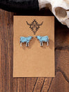 Turquoise Animals - Stud Earrings