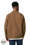 5.11 78058 Rosser Duck Long Sleeve Jacket in duck brown, rear