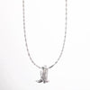 Cowboy boot necklace