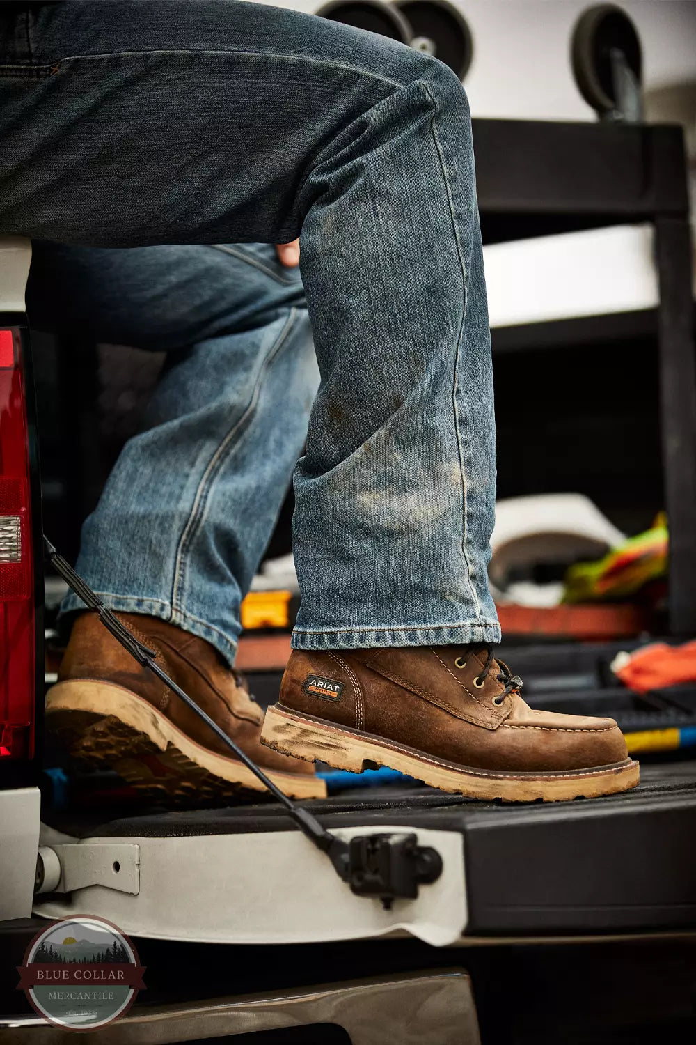 Blue collar boots best sale