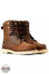 Ariat 10047028 Rebar Lift 8" Waterproof Composite Toe Work Boots in Distressed Brown Pair Profile View