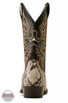 Ariat 10047082 Slick Cowboy Boot in Natural Python Heel View