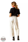 Ariat 10048256 Ultra High Rise Tomboy Wide Jeans Back View