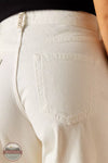 Ariat 10048256 Ultra High Rise Tomboy Wide Jeans Back Detail View