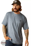 Ariat 10048577 Newsboy Blue Charger Spirited T-Shirt Front View