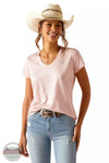 Ariat 10048819 Laguna Top in Pink Boa Front View