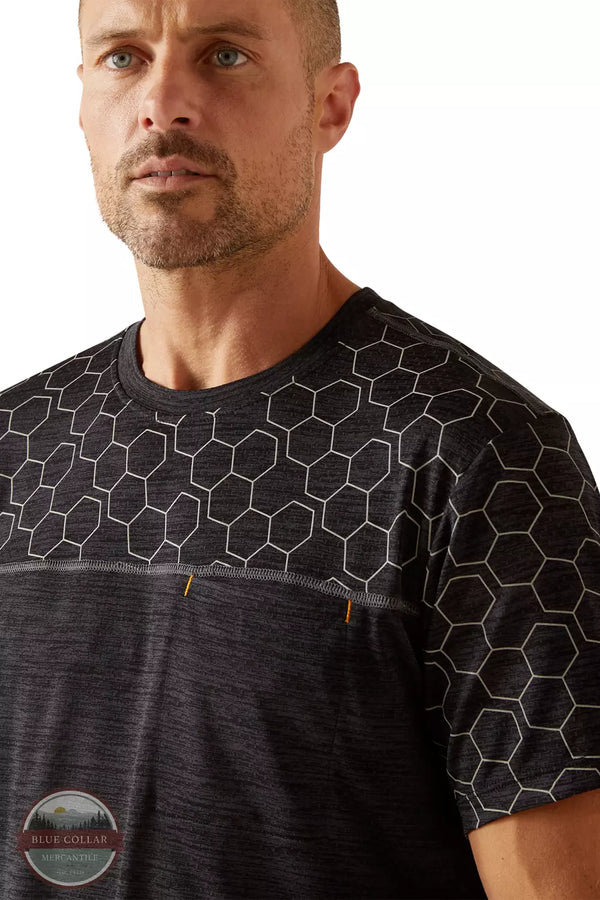 Ariat 10048976 Rebar Evolution Reflective Short Sleeve T-Shirt Detail View