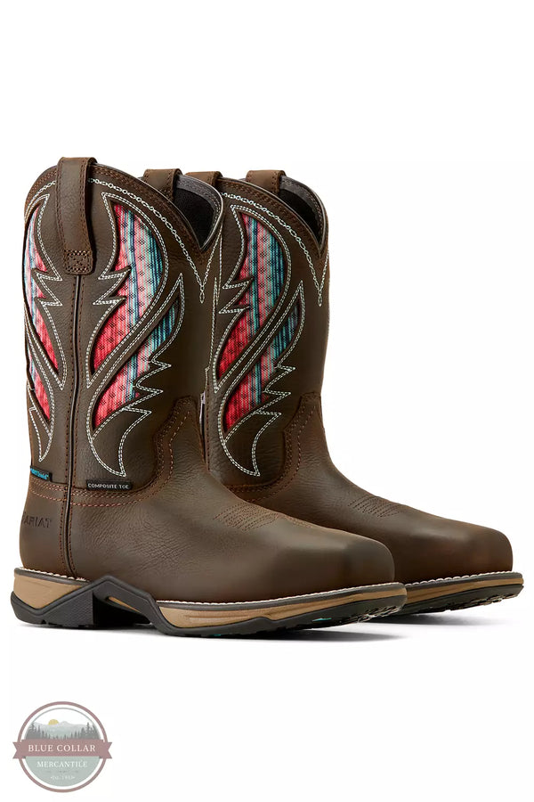 Ariat 10050827 VentTEK Waterproof Composite Toe Work Boots Profile View