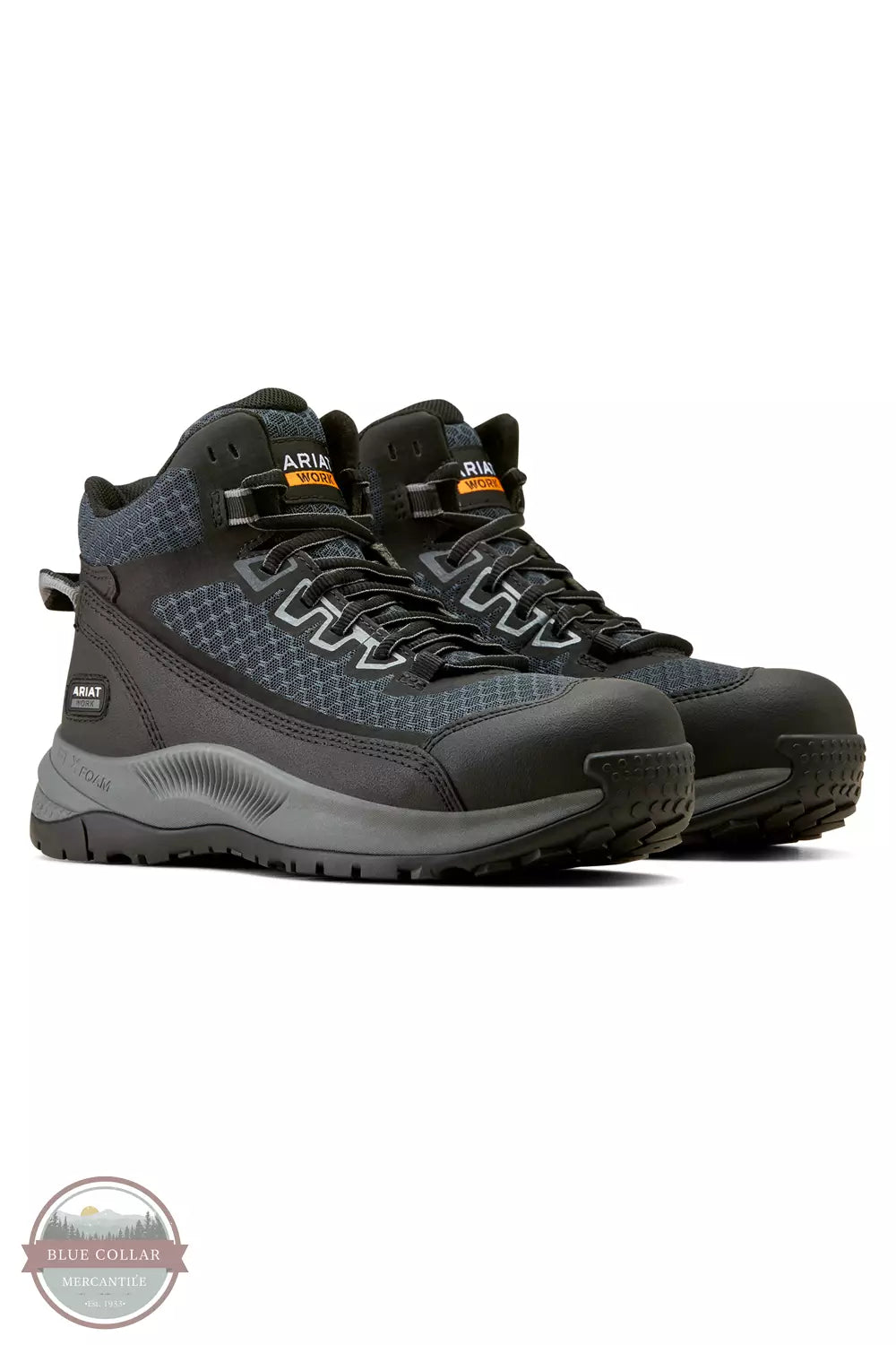 Ariat 10050845 Women's Outpace Shift Mid Composite Toe Work Shoes Pair Profile View