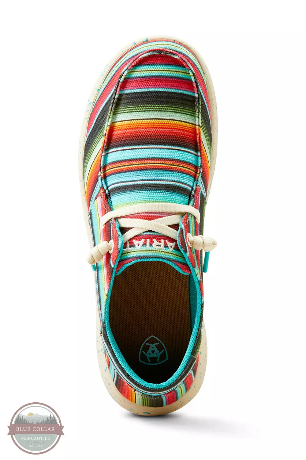 Ariat 10050923 Hilo Striking Serape Moccasins Toe View
