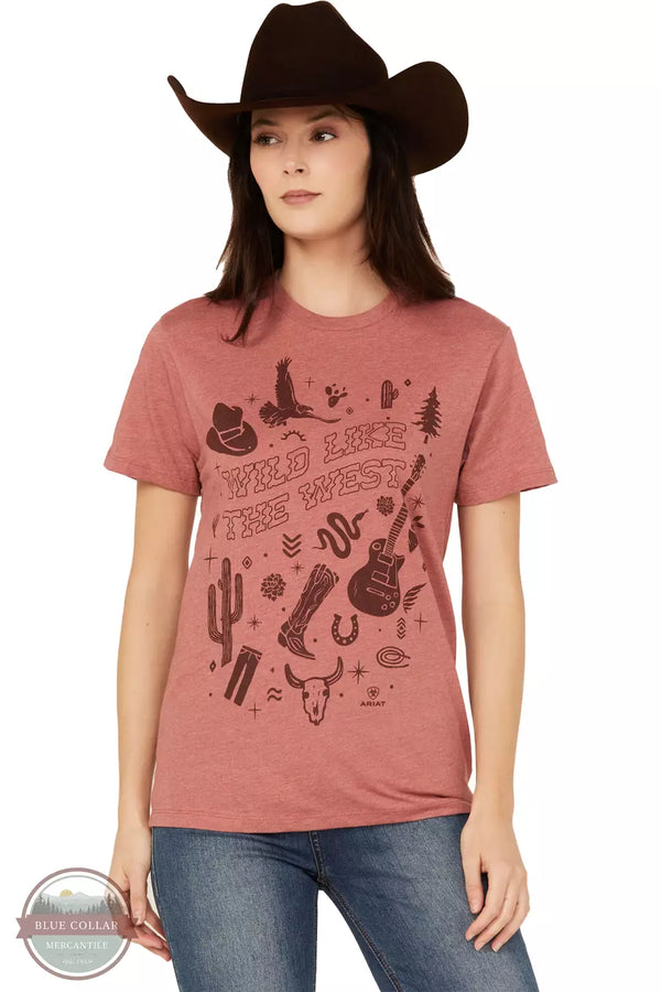 Ariat 10051436 Cowboy Country T-Shirt Front View