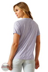 Ariat 10054489 Laguna Short Sleeve T-Shirt in Purple, rear