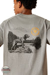 Ariat 10054510 Rebar Cotton Strong Buddy Short Sleeve T-Shirt in Gray, design