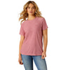Ariat 10054528 Laguna Back Logo Short Sleeve T-Shirt in Pink, front