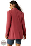 Ariat 10054557 Ella One Button Blazer in Pink, rear
