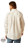 Ariat 10054639 Team King Classic Fit Long Sleeve Shirt, rear