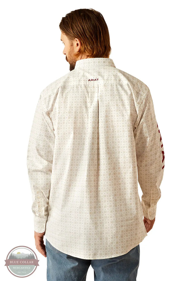 Ariat 10054639 Team King Classic Fit Long Sleeve Shirt, rear