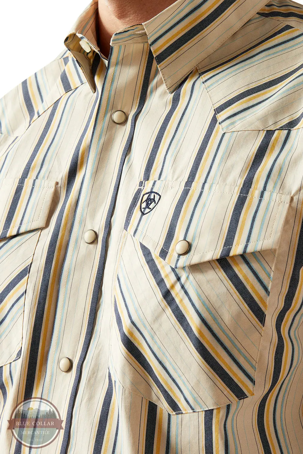 Ariat 10054659 Finnley Snap Stripe Long Sleeve Shirt, zoom