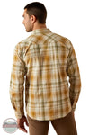 Ariat 10054711 Halston Retro Snap Plaid Long Sleeve Shirt, rear