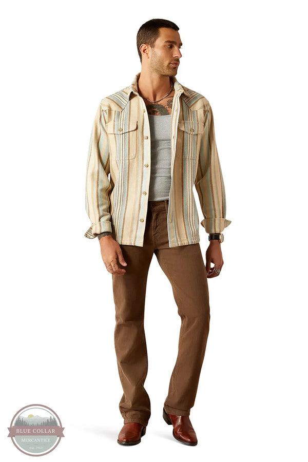 Ariat 10055064 Hartley Retro Shirt Jac, full model