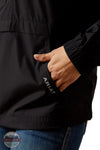 Ariat 10054847 Whisper Pullover Jacket in Black, pocket