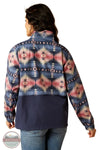 Ariat 10054846 Whisper Pullover Jacket in Blue Aztec, rear