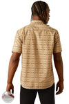 Ariat 10054850 Short Sleeve Merritt Modern Fit Shirt in Tan, rear