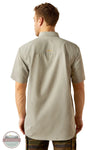 Rebar Made Tough 360 Airflow Short Sleeve Shirt 10054878 in Gray, rear