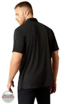 Ariat 10054897 Short Sleeve 360 Airflow Polo Shirt in Black, rear