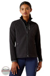 Ariat 10054989 Versa Full Zip Jacket in Black, front