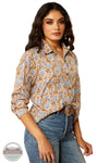 Ariat 10055033 Homestyle Prairie Long Sleeve Shirt, front