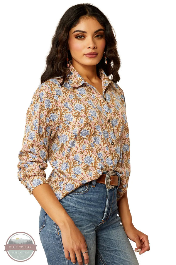 Ariat 10055033 Homestyle Prairie Long Sleeve Shirt, front