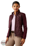 Ariat 10055099 Fusion Insulated Jacket in Maroon, front