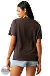 Ariat 10055163 We Don't Need Roads Short Sleeve T-Shirt in Brown, rear