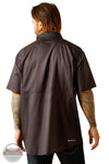 Ariat 10055242 VentTEK Allover Print Short Sleeve Shirt in Black, rear