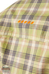Ariat 10055265 Rebar Made Tough DuraStretch Plaid Short Sleeve Shirt in Green Plaid, zoom