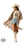 Ariat 10058548 Floral Open Front Duster, model