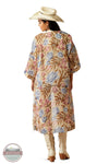 Ariat 10058548 Floral Open Front Duster, rear
