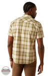 Ariat 10058710 Hubie Short Sleeve Retro Plaid Shirt, rear