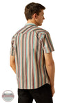 Ariat 10058714 Haven Retro Stripe Short Sleeve Shirt, rear