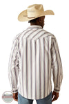 Ariat 10058757 Warrick Classic Stripe Long Sleeve Shirt, rear