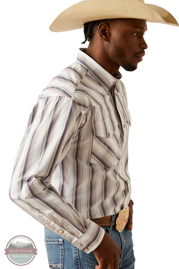 Ariat 10058757 Warrick Classic Stripe Long Sleeve Shirt, side