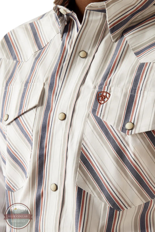 Ariat 10058757 Warrick Classic Stripe Long Sleeve Shirt, zoom