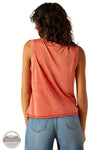 Ariat 10058776 Desert Club Tank in Salmon Pink, rear