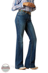 Ariat 10058912 High Rise Paula Slim Trouser Leg Jeans, front