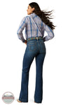 Ariat 10058912 High Rise Paula Slim Trouser Leg Jeans, rear
