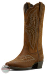 Ariat 10061138 Youth Casanova Distressed Brown Western Boots, side