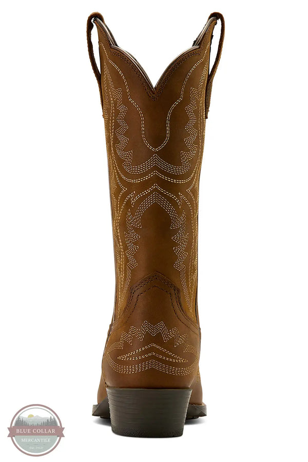 Ariat 10061138 Youth Casanova Distressed Brown Western Boots, rear