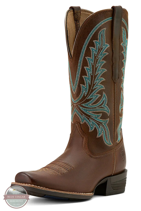 Ariat 10061144 Rock Creek Sassy Brown Western Boots, front