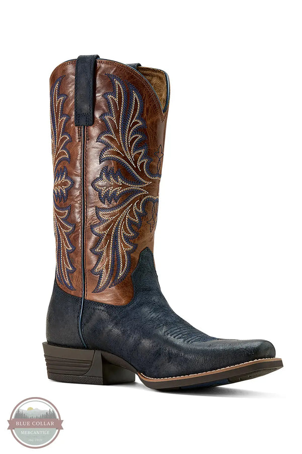 Ariat 10061157 Hustler Midnight Blue Western Boots, side